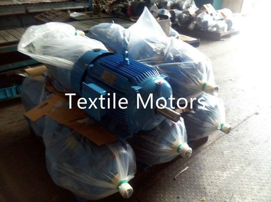 Waterproof Double Speed Textile Motors 10KW / 5KW , Totally Enclosed