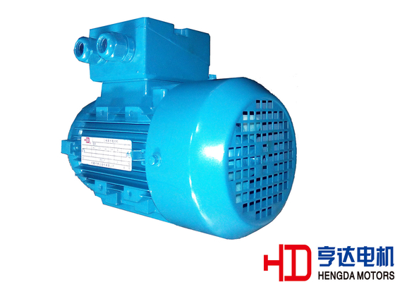 Cage d'écureuil refroidie par fan moteur asynchrone de 3 phases avec le cadre de l'aluminium H63-132