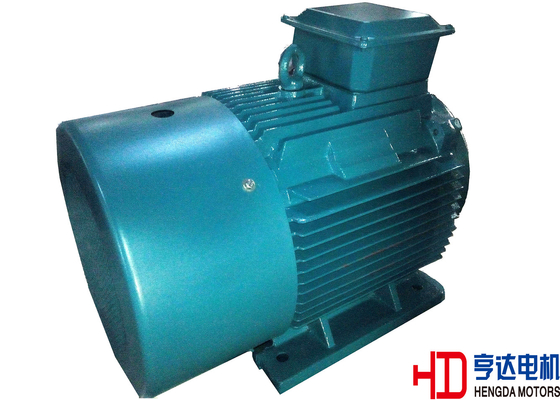 10 industriels Polonais 380v moteur à induction asynchrone de 3 phases 90KW avec la fan refroidie